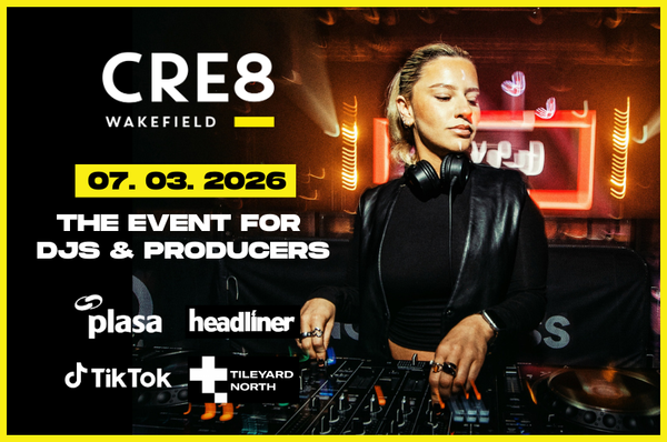 Calling music producers, DJs & self-producing artists! Get 25% off tickets for CRE8, one day music production event